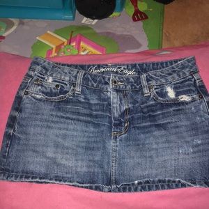 Denim Midi - Mini Skirt American Eagle